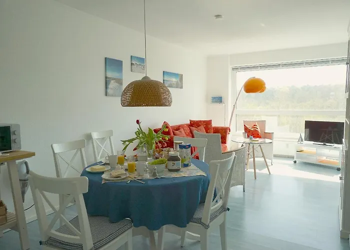 Modern ausgestattete Ferienwohnung im Haus Frische Brise